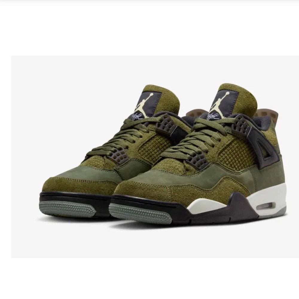 Craft olive Jordan 4 4.5Y/ 6W